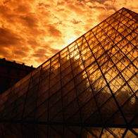 Paris City of Light | Louvre at Sunset