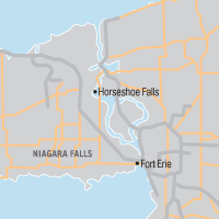 Map of Niagara Falls Two Day Tour | Explorica