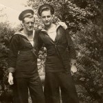 Douglas Crosbie (right), paternal grandfather of Program Consultant Stephanie Crosbie.