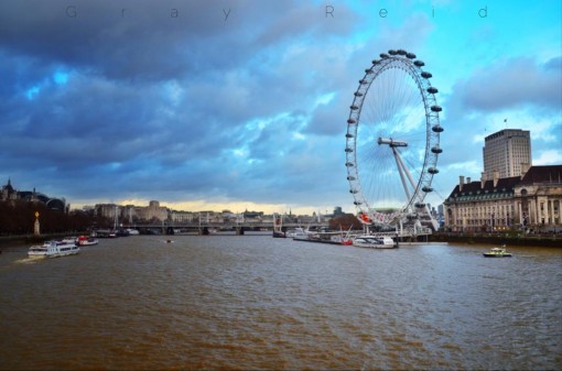 River Thames and London Eye